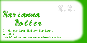 marianna moller business card